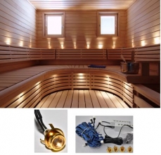 Saunavalgustite komplekt TERAS (12 tk)